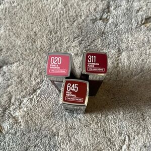 NWT Maybelline Lipstick Bundle